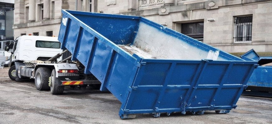 benne déchets 15 mètres cubes m3